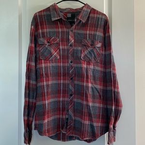 O’Neill Plaid Flannel Shirt- Men’s Medium